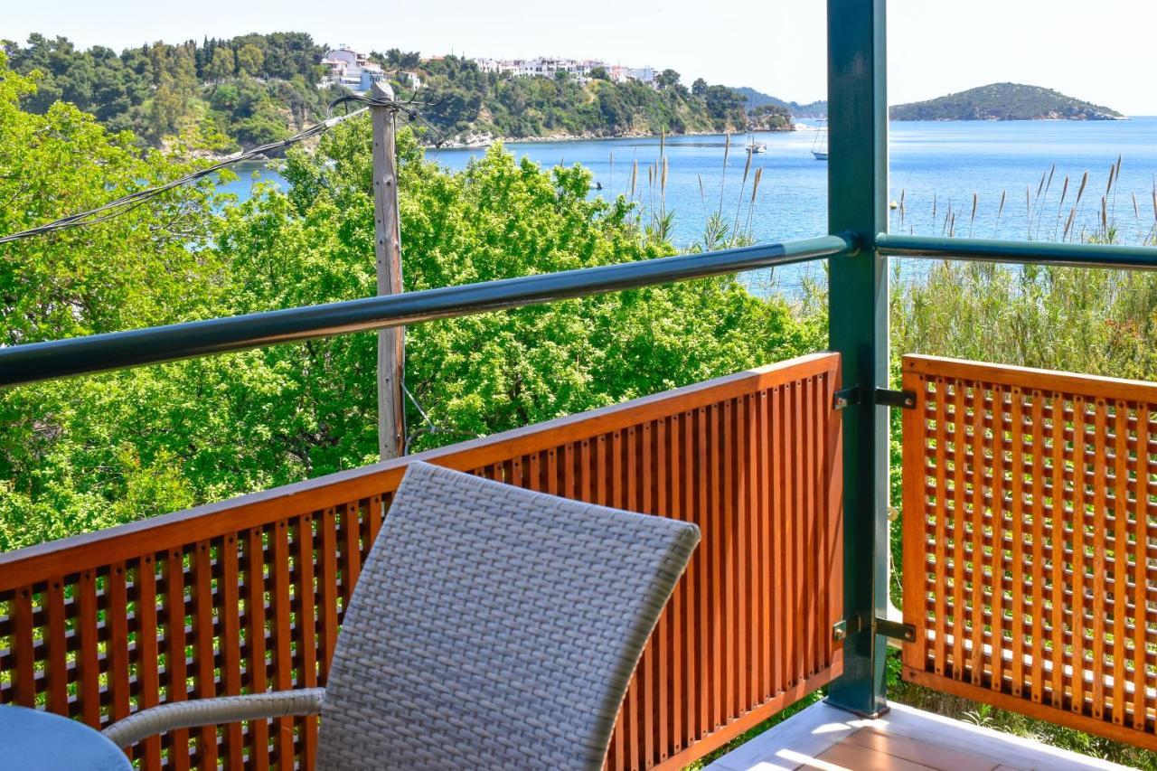 Hotel Dafni Skiathos Town Bagian luar foto